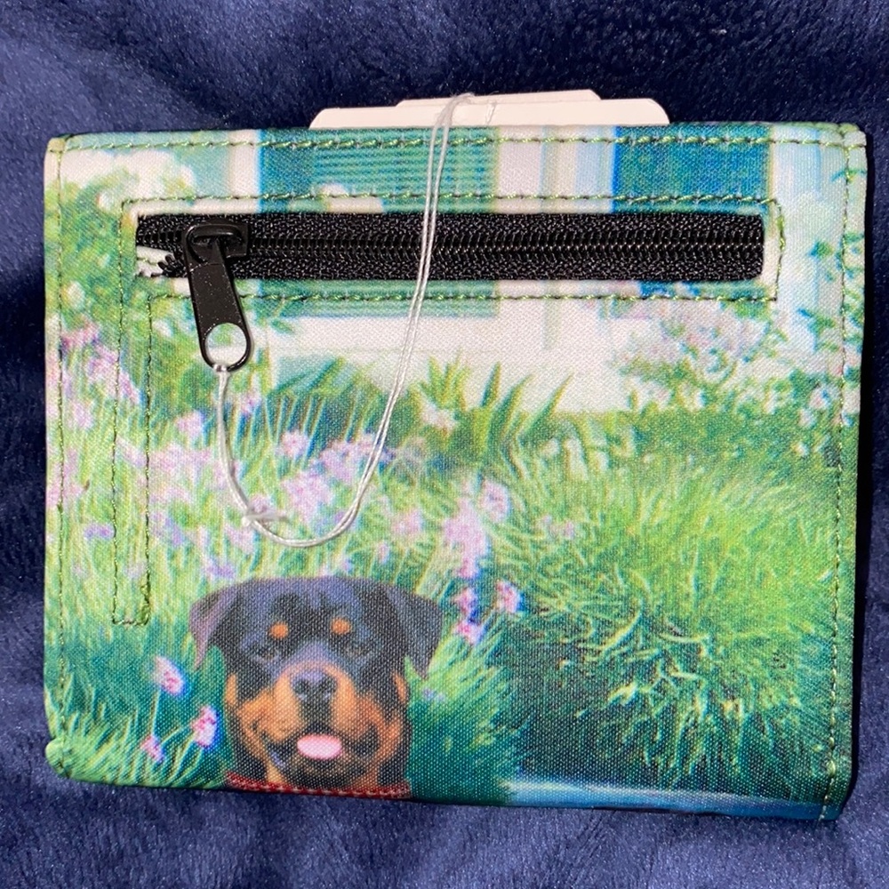 Rottweilers with Rhinestone Collars Wallet - Picture 4 of 4
